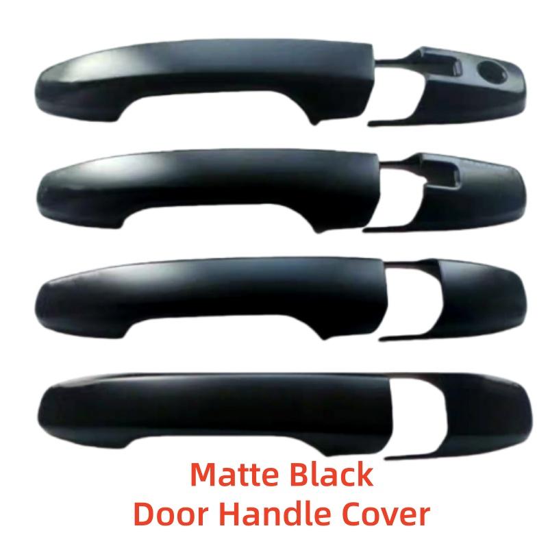 ABS Plastic Carbon Car Upgrade Accessorie Plated Exterior Door Handle Bowl Covers Trim Paste Style For Toyota RAIZE