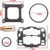 Carburetor Rebuild Kit Compatible With Edelbrock 1405 1406 1407 1408 1409 1410 1411, Carb Rebuild Kit For AFB 4 Barrel 500 600 650 700 750 800 CFM