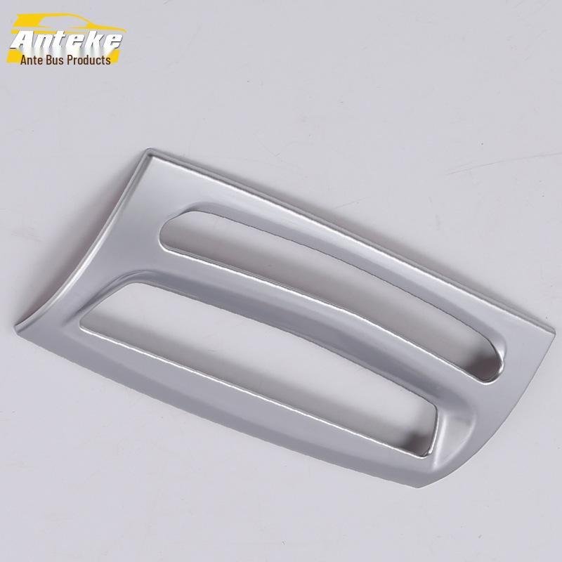 Cadre Décoratif de Sortie d'Air Arrière et Troisième Rangée et Coussin de Siège Anti-Coup de Pied pour Modèles 16