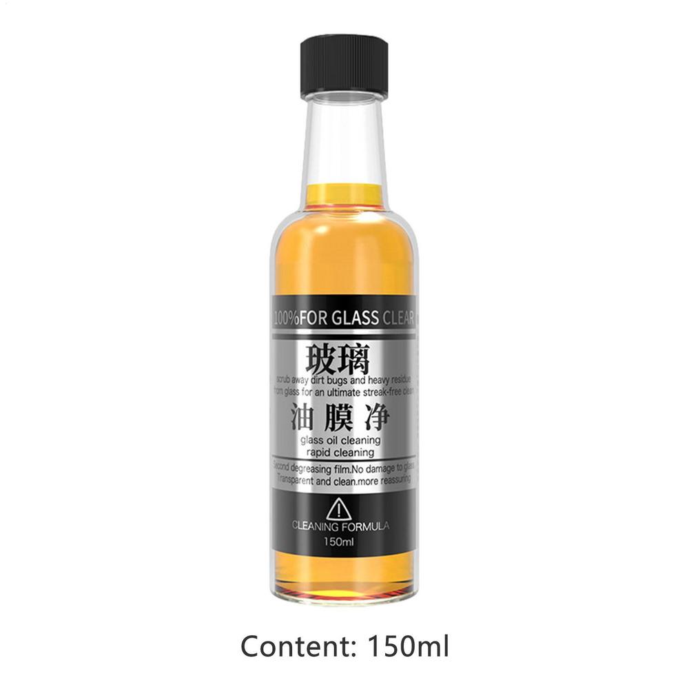 

Auto Glass Oil Film Remover 150ML Instant Effect Deep Cleaning Oil Film Cleaner Household Cleaning Product For Windshield Doors