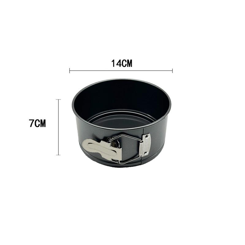 Nepřilnavá kovová forma na pečení Kulatá forma na pečení na pečení Nádobí na pečení Vyjímatelné dno Formy na koláče z uhlíkové oceli Plech Kuchyňské nástroje na pečení