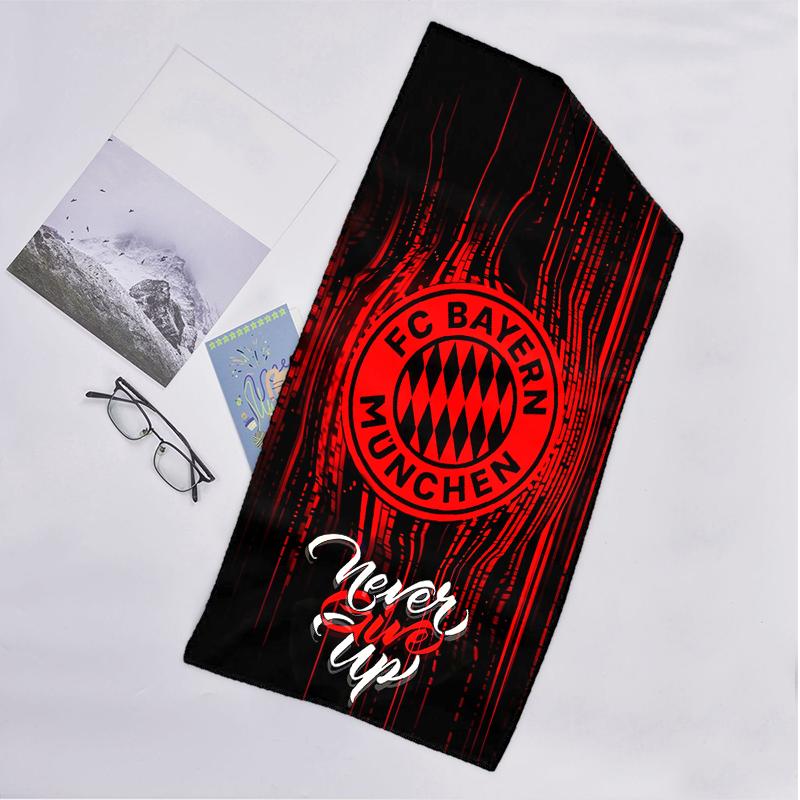 Bayern Football Fashion Beach Towel: Ideal for Summer Adventures Soft, absorbent and quick drying suitable for swimming and bathing