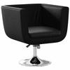 Barhocker - Maison Exclusive - 2er-Set - Kunstleder schwarz - Schwenkbar verstellbar