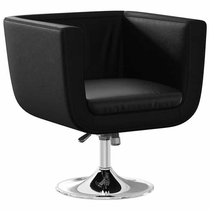 Barhocker - Maison Exclusive - 2er-Set - Kunstleder schwarz - Schwenkbar verstellbar