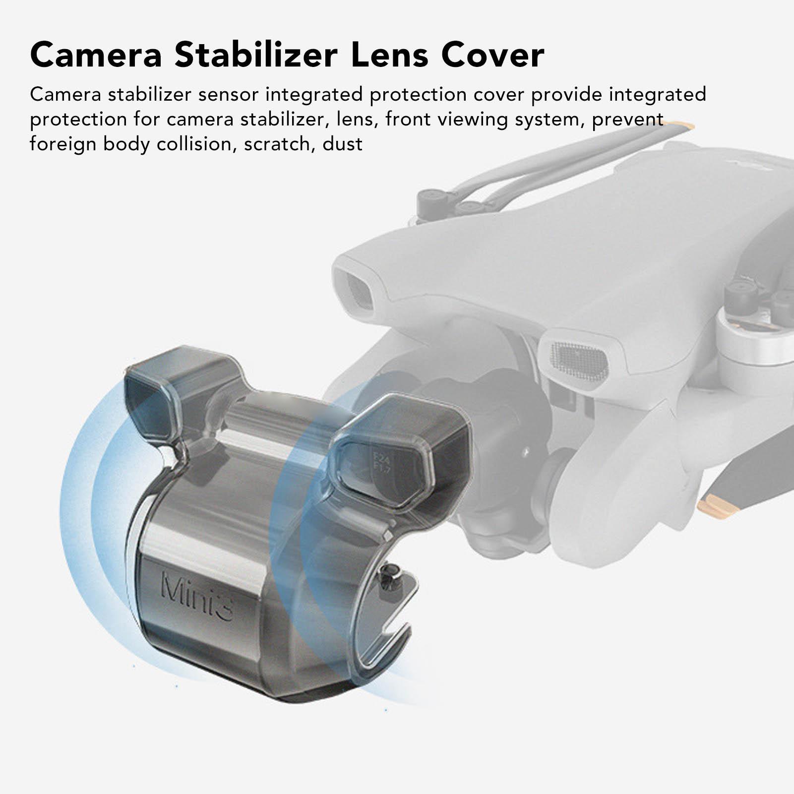 

Camera Stabilizer Protector Lens Hood Guard Cover Dustproof Cap for DJI Mini 3 Drone Accessories