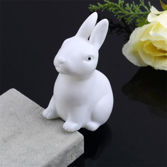 Color Changing Battery Powered LED Night Light Rabbit Lamp Home Table Decor