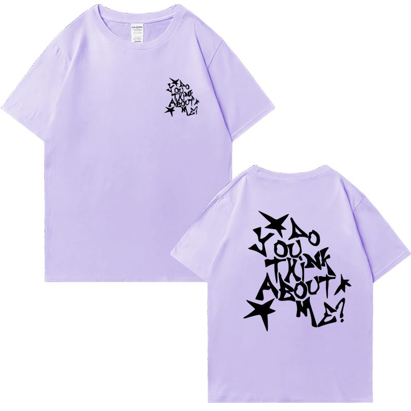 Hot Sale NSQK AOOU THNK ABOUT ME 2025 New Album T Shirt Men Women Fashion Short Sleeve T-shirts Unisex Casual 100% Cotton Tops