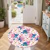 Stitch Round Office Rug Design for Decorate room Entryway Living Rooms Outdoor Antislip Round Carpet Anime Office Decor