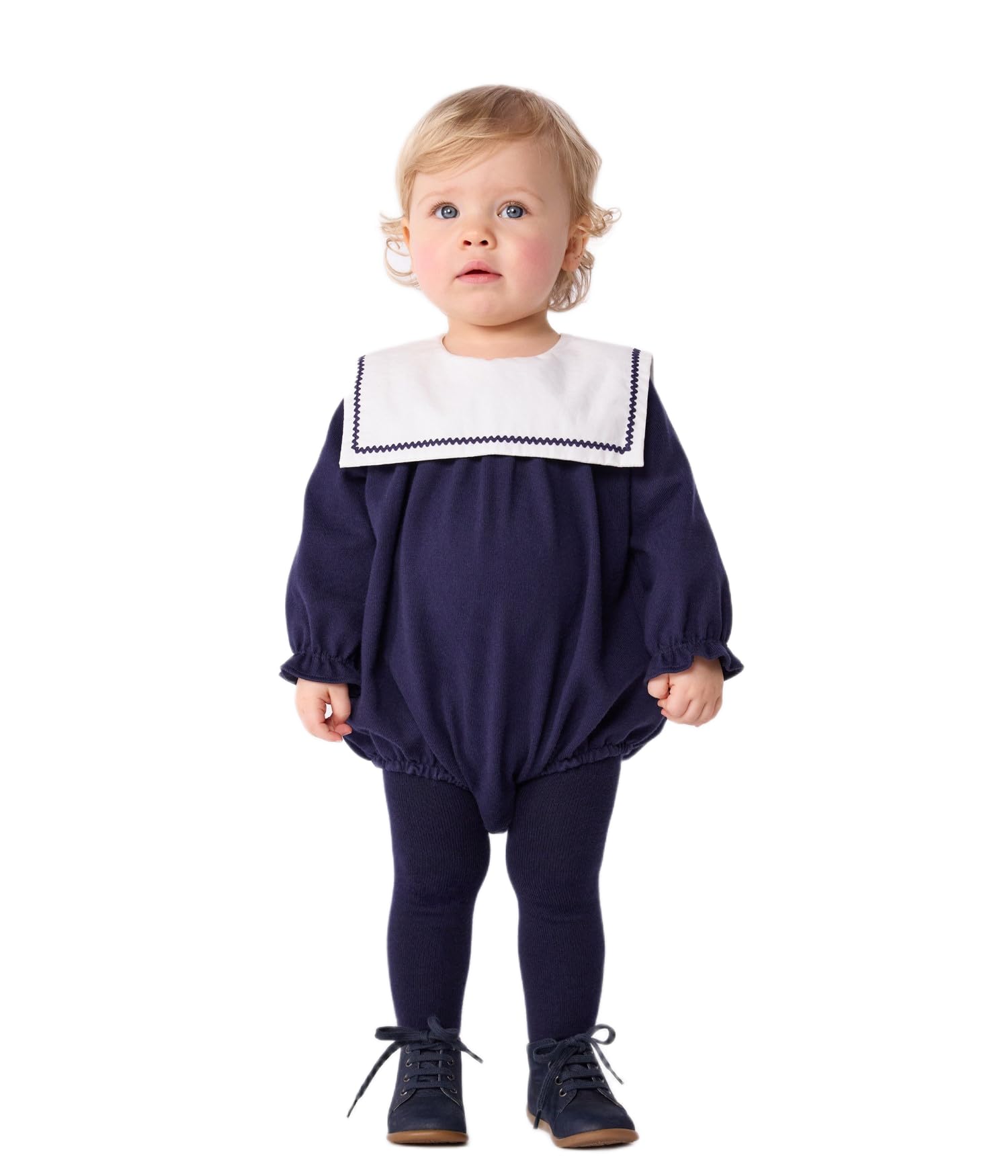 

Petit Bateau Long Sleeve Jumpsuit A0DZJ Blue 18 Months 81cm синий