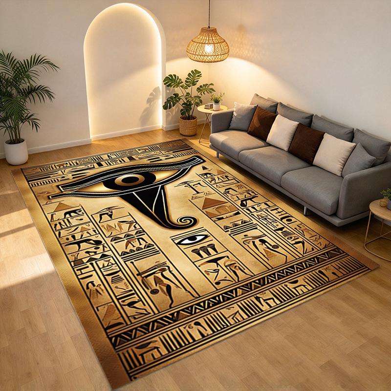 Eye Horus Living Room Nonslip Area Rug Soft Carpet For Bedroom Game Playroom Sofa Office Home Decor Doormat Christmas Gift C926149