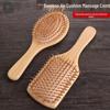 Natural Bamboo Anti-Static Air Cushion Comb for Smooth and Healthy Hair
