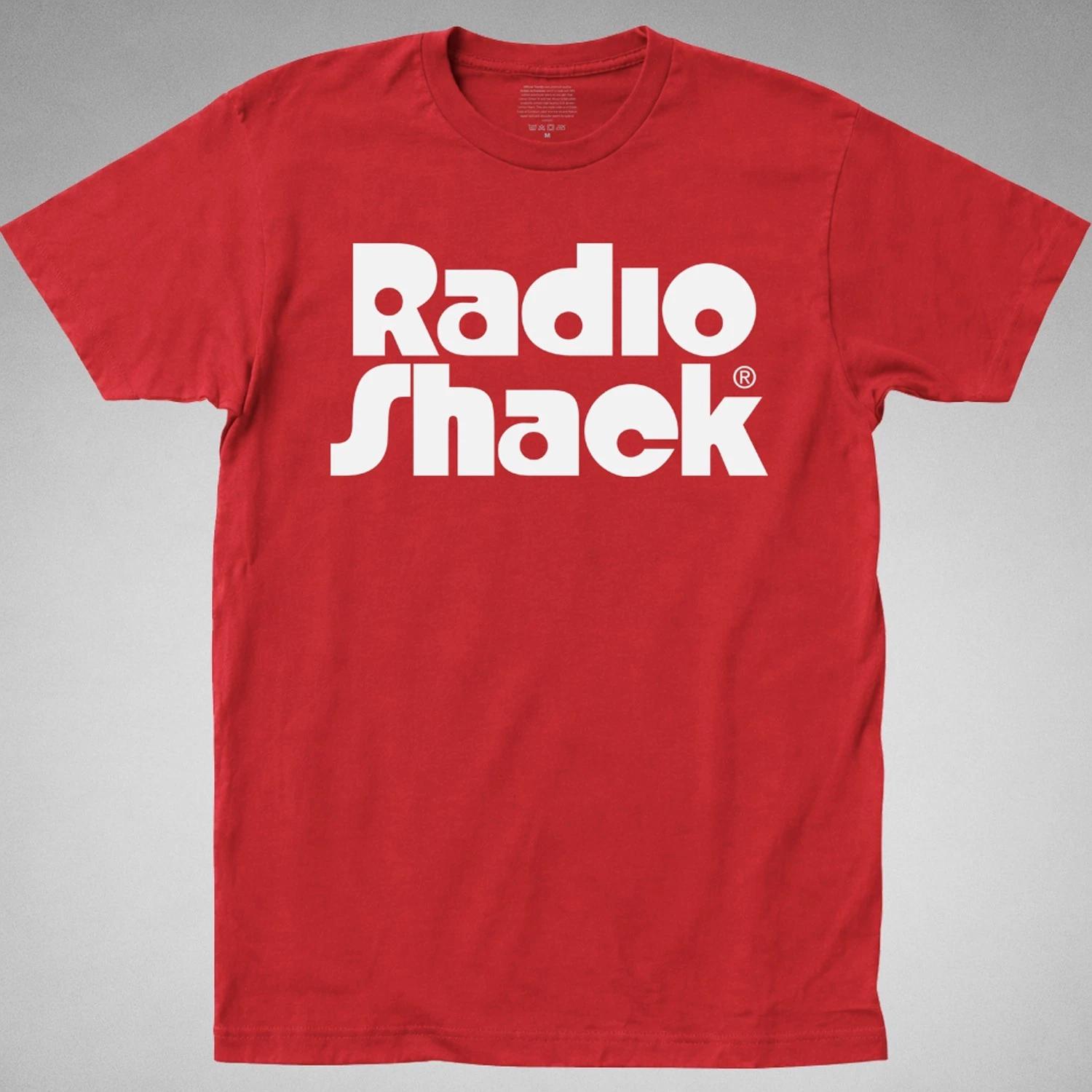 Radio Shack Logo T shirt tandy retro vintage tech parts cb adaptor 80s 70s 90s S