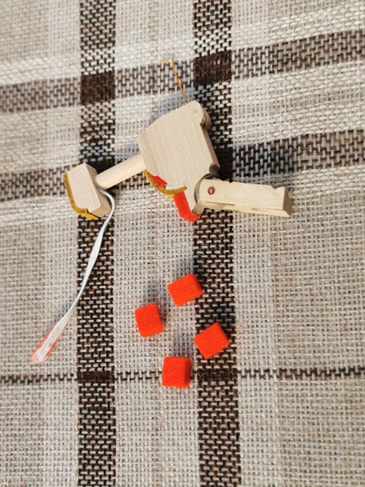 Upright Piano Adjustable Red Felt Accessories