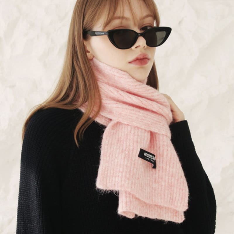 

Moderment Soft Two-Tone Short Muffler [4 Colors] Pink (+gift box added) (3,000 won)