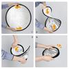 TARION Photography Circular Reflector 80cm Diameter Foldable Silver and White