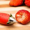 1pc Strawberry Cherry Huller - Corers with Stainless Steel Blade for Efficient Core Removal, Kitchen Gadgets and Stuff for Easy Food Preparation