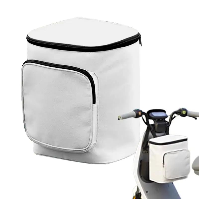 Electric Scooter Front Bag Bag Accessories Wild Man Adult Waterproof Front Bag Bike Bicycle Hanging Bag Storage Vehicle Bag