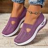 Summer Women's Sneakers Breathable Slip On Walking Shoes Mesh Low Top Womens Vulcanized Shoes Soft Sole Lightweight Women Shoes