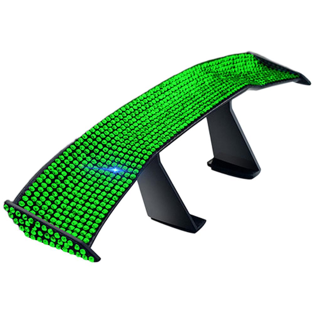 Rear Spoiler Wing for Cars with ABS Construction Fitment No Drilling Needed Featuring Strong Backing for Easy Mounting