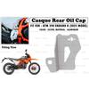 Casque Rear Oil Reservoir "Guard Silver Fit For KTM 390 ENDURO R (2025 Model)"