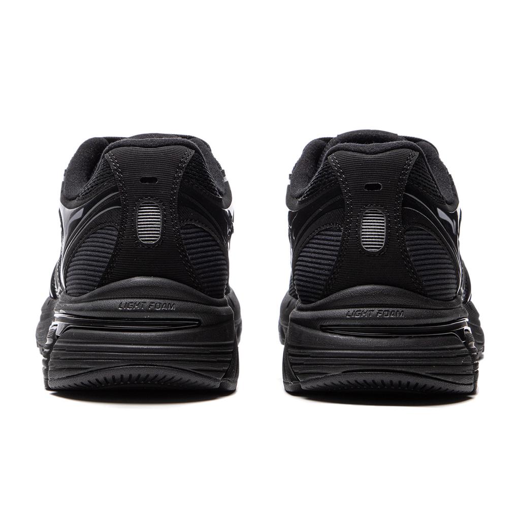 New LiNing Slip-Resistant Cushioning Low-Top Chunky Sneakers Men's Black AGCU411-2