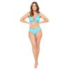 Be You Womens/Ladies Triangle Textured Bikini Top