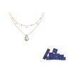 Swarovski Cattitude Mondlicht Katze Doppelseitige Halskette Damen Halskette Roségold 5566726