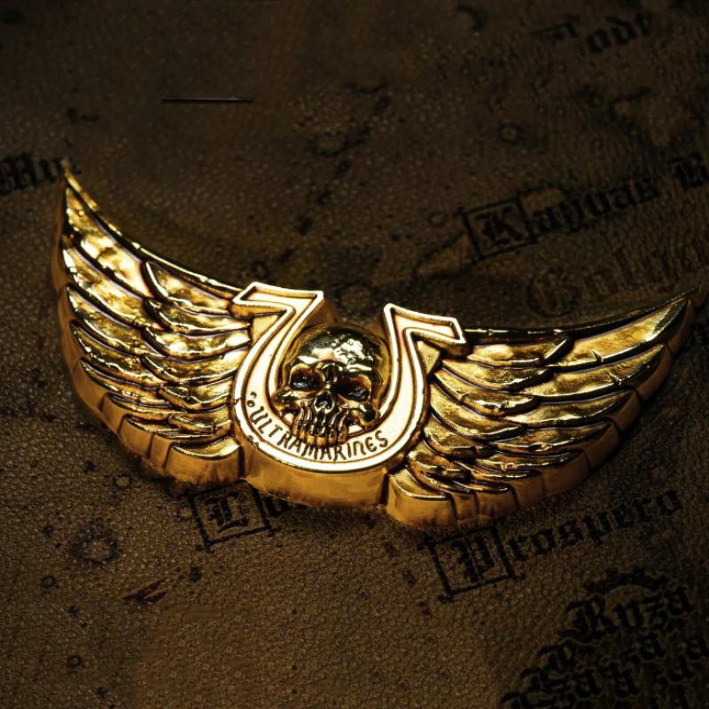 Warhammer 40K Space Marines 2 Game Peripherals Skull Brooch Breastpin Badge Collection Gift