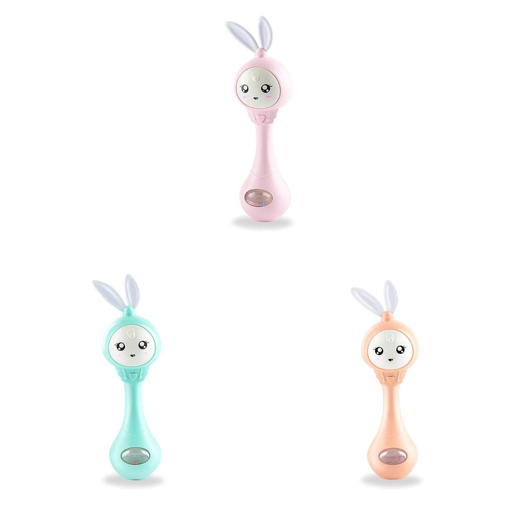 Infant Musical Rattle With Lightup Features For Sensory Development
