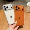 Stoßfeste Ultra-dünne Harte Handyhülle Für iPhone 17 Air 16 15 14 Plus 13 12 11 Pro Max Klare PC Schutz-Rückseite