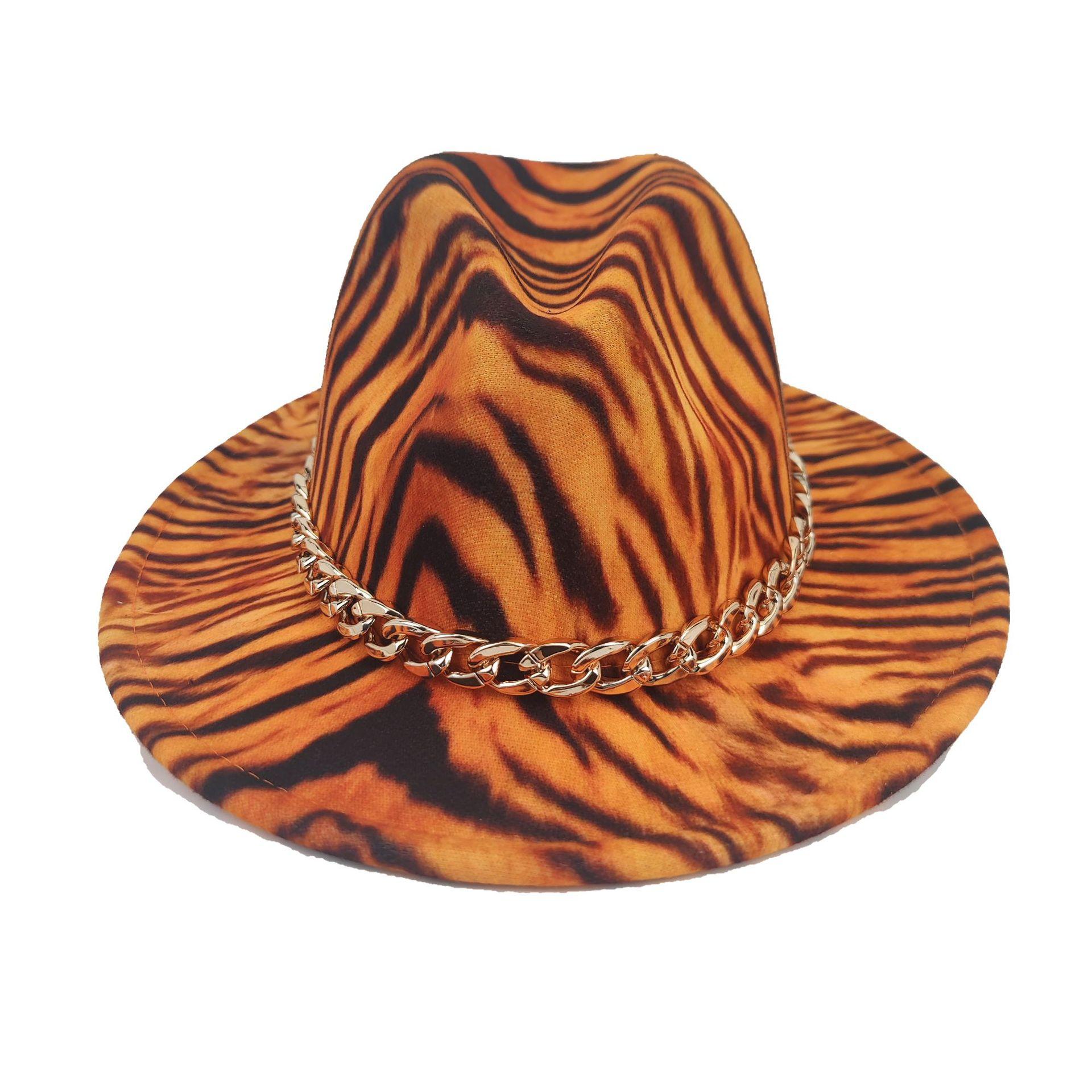 Весна и Осень Британский Стиль Джазовая Шляпа Панама Ретро Шерстяная Цилиндр Модная Шляпа M（56-58cm）