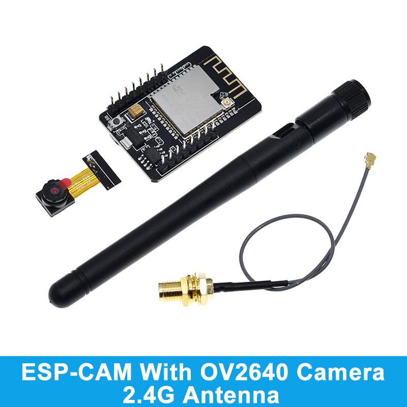 ESP32-CAM Module 2.4G Antenna ESP32 Serial To WIFI ESP32 CAM Development Board 5V Bluetooth with OV2640/3660 Camera Module DIY