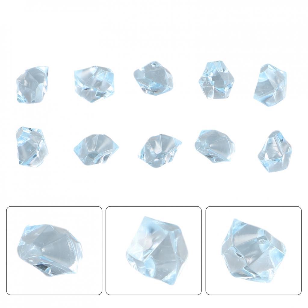 Dekorative Glassteine Kieselsteine Vasen Nuggets Hochzeit Heim Ornament Neu UK