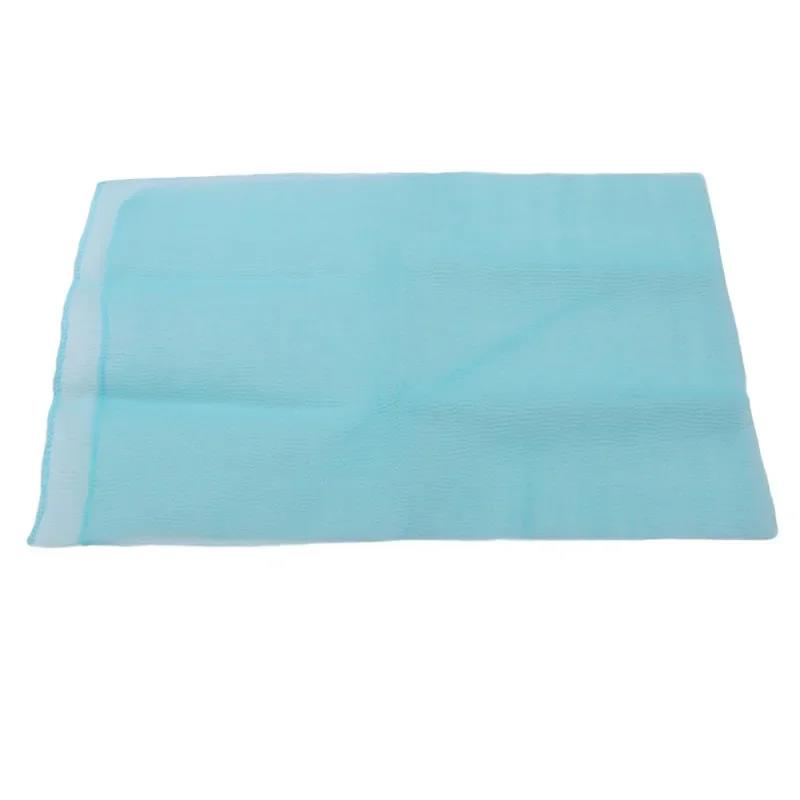 1PC Mesh Bath Shower Body Solid Color Washing Scrubbing Towel Cloth Face Wash Cleaning Tool