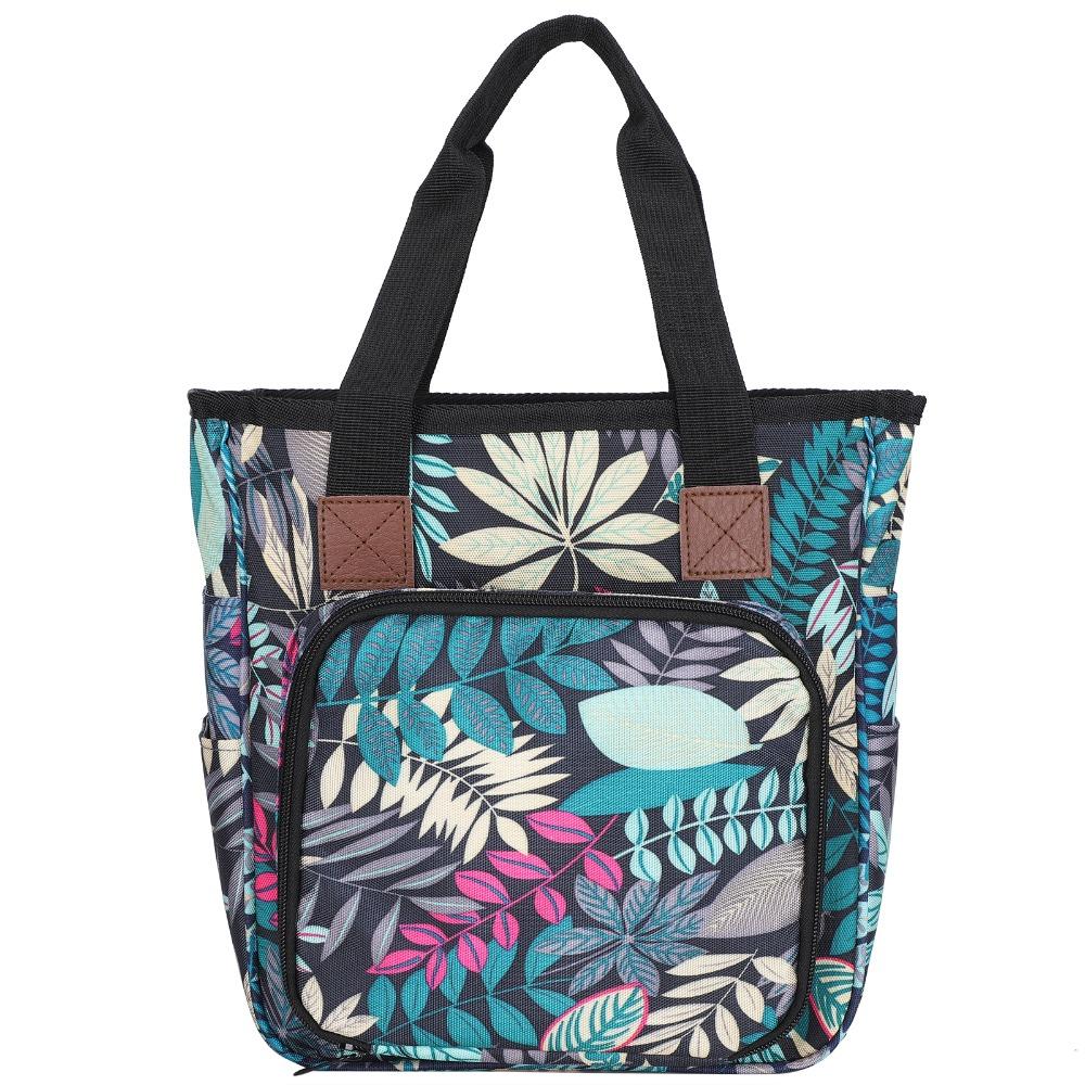 Large Capacity Knitting Tote Bag Portable Design Crochet Organizer Bag For Knitter