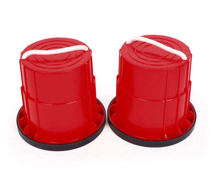 

Childrens Walking Stilts Sensory Integration Training Obstacle Course Equipment Steppingstones Balance And Coordination Toys красный