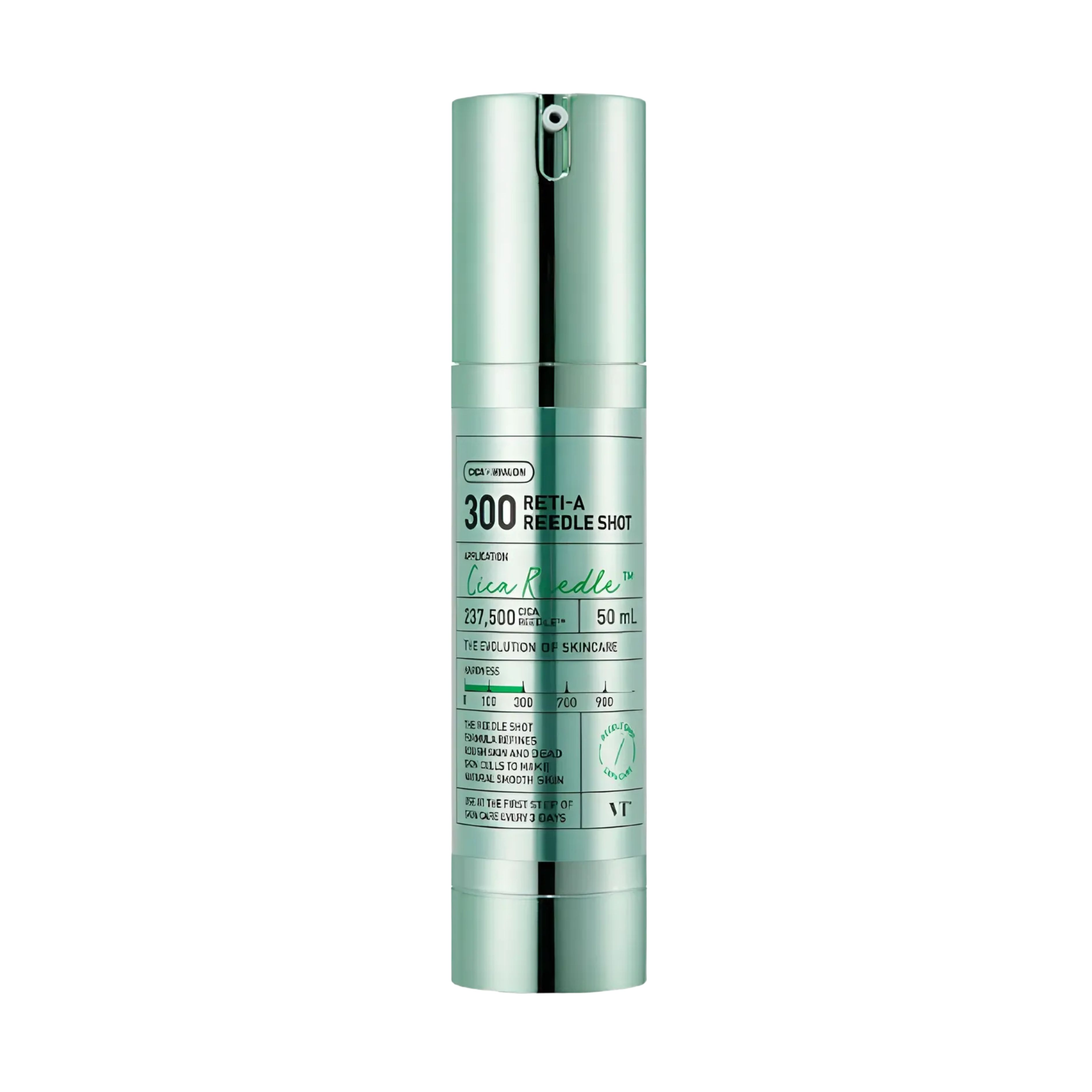 VT RETI-A Reedle Shot 300 Intensive Retinol Cica Skin Refining Serum 50ml