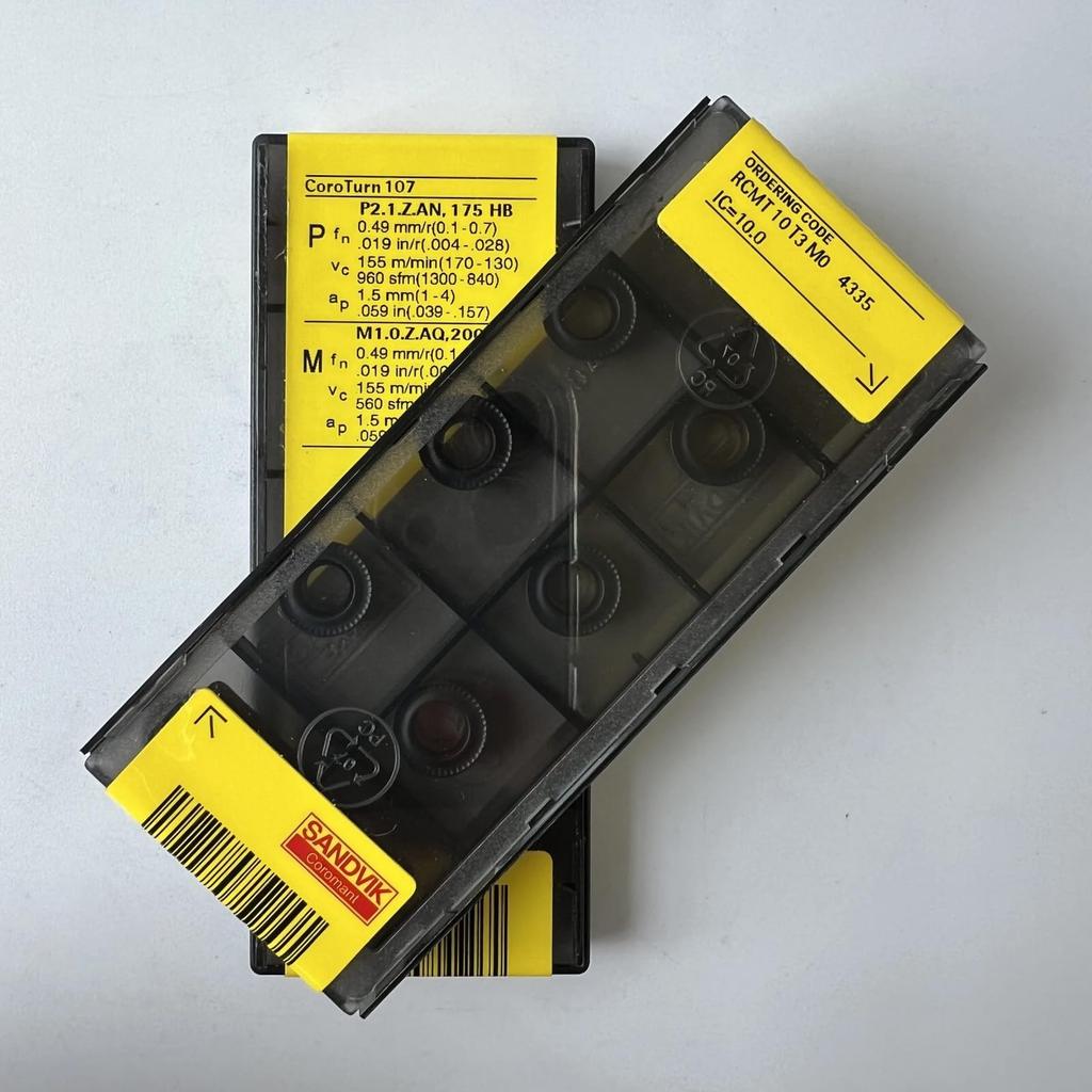 Original Sandvik / RCMT10T3M0 4335 /  CNC lathe carbide blade 10 Pcs