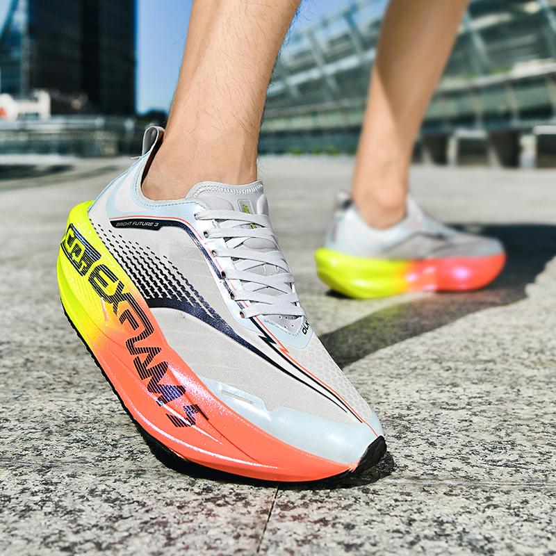 Męskie Specjalistyczne Buty do Biegania na Maratony z Płytką Węglową Oddychające Lekkie Damskie Wygodne Sportowe Antypoślizgowe Amortyzacja Stabilność Sneakersy
