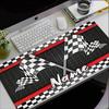 Custom Name Racing Theme Mouse Pad, Non Slip Rubber Base, Multifunctional Office & Home Decor, Perfect for Workspace Personalization.