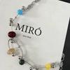 Fashionable And Trendy Colored Handcrafted Necklaces Fresh And Simple Punk Necklaces Jewelry Accessories For Men Women Gathering