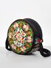 Canvas Ladies Bag With Embroidery For Daily Casual Use