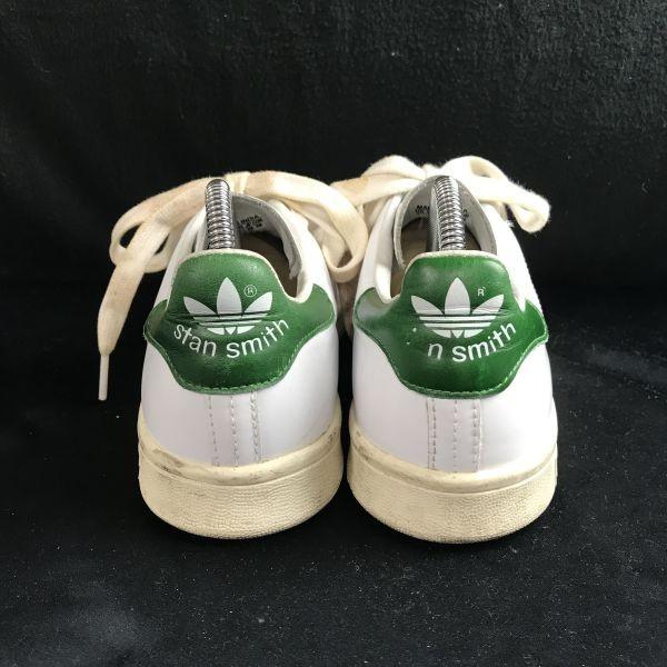 adidas STAN SMITH 80s Reissue Leather Sneakers White x Green US5 (23.0cm) Japan Pack(USED)