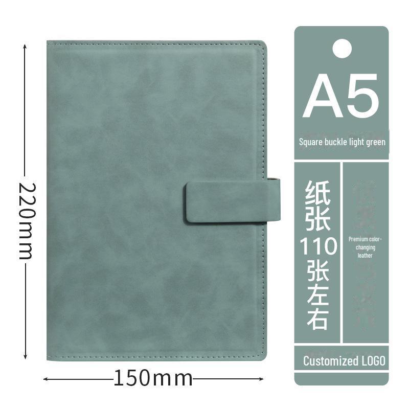 Customized A5 Thickened Notepad with Creative Buckle and Logo for Business