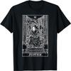Gerechtigkeit Tarotkarte Sensenmann Halloween Goth Horror Okkult T-Shirt