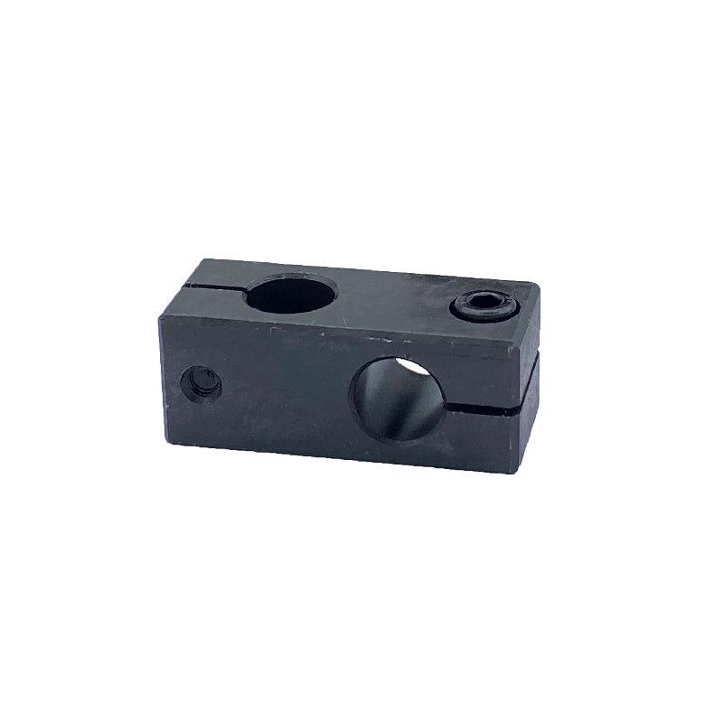 Steel Double Hole Cross Clamp Locking Bracket for Parallel & Vertical Connection Steel - Same Diameter 12mm x 12mm