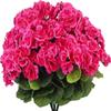 Vibrant Red Artificial Begonias for Home and Event Decor