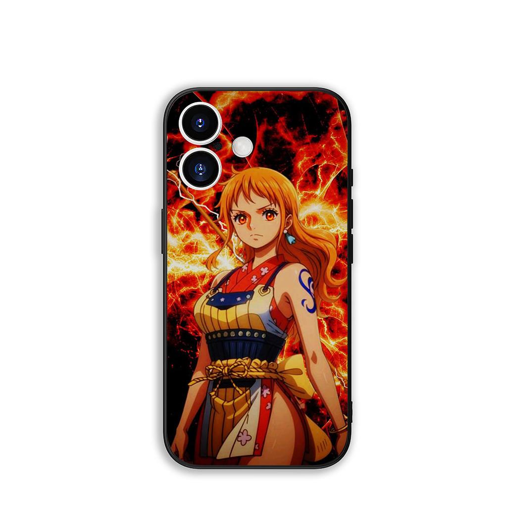 For Motorola Moto Edge 70 60 Fusion 40 NEO 20 Pro G Stylus G56 G96 G71 G73 G41 G42 G50 G51 G52 Case Luffy ONE PIECE Nami Anime