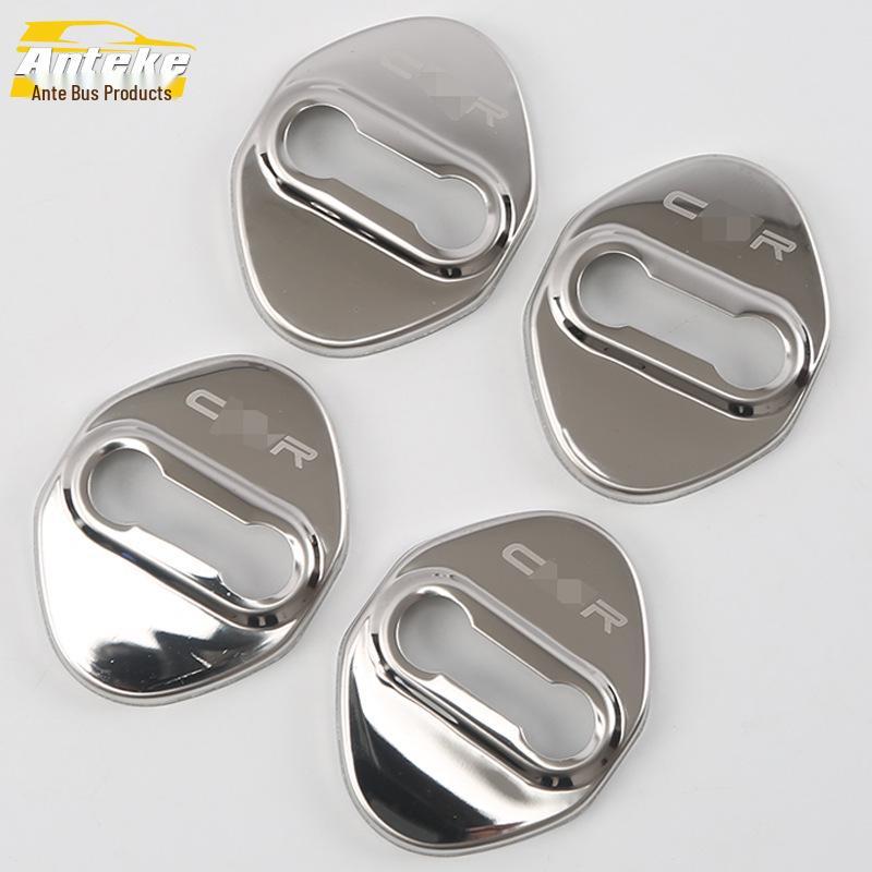 CHR Car Door Lock Buckle Cover Trim - 18-Piece Protection and Decoration Set.