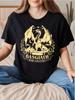 Basgiath War Academy Tshirt Onyx Storm Ceramic Tee Fourth Wing Fan Gear Geeky Tshirt Present For Book Lovers